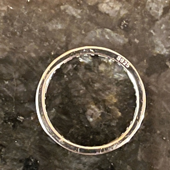 Round-Baguette Eternity Band, size 8 NWOT - Picture 5 of 7